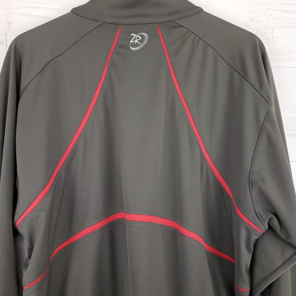 Zero Restriction 1/4 Zip Pullover Tour Series Golf Long Sleeve Shirt Size Large