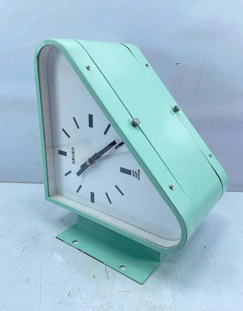 MC-018 Seikosha MC-271 Both Side Dialer Slave Clock Vintage Triangular Secondary