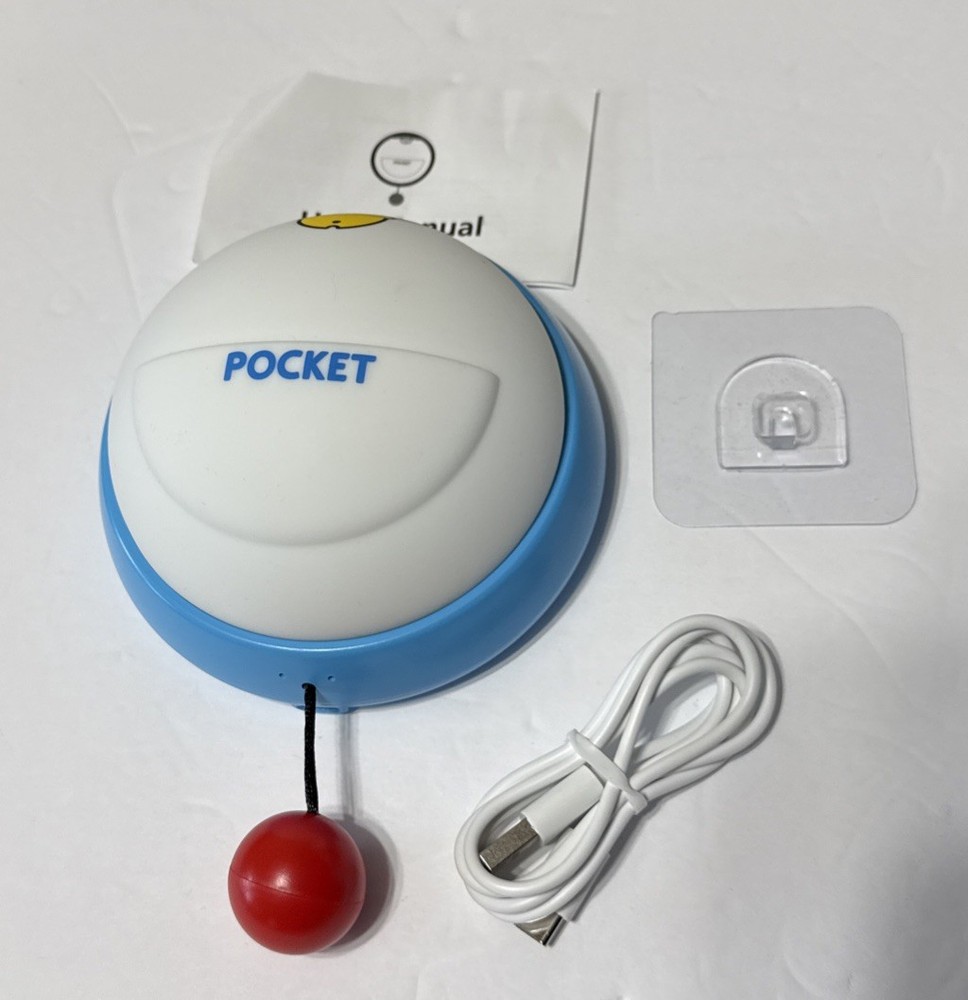 Pocket Anime Night Light A039 Dimmable Silicone Touch USB Pull Rope Kids