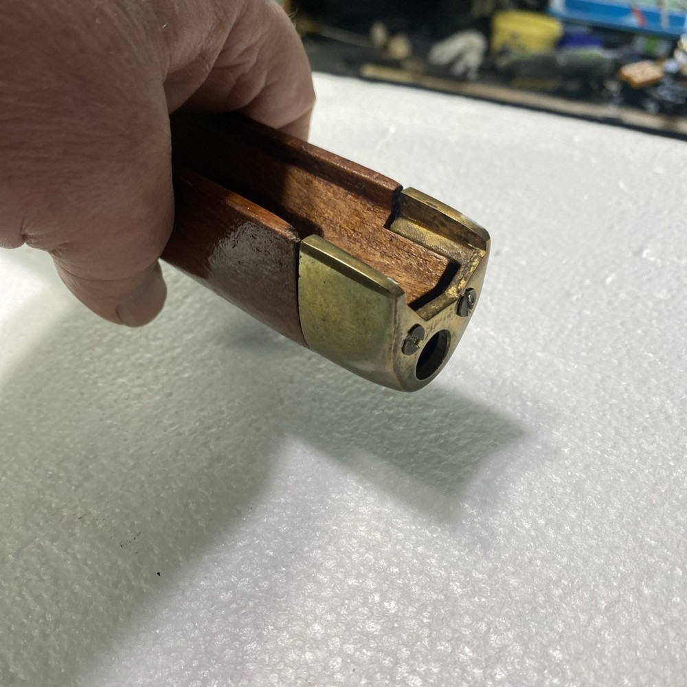 CVA Hawken Muzzleloader Stock 15/16” Complete with Engraved Lock.