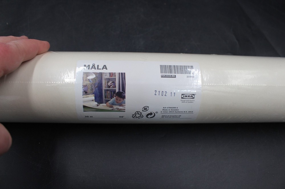 IKEA MALA Drawing Paper Roll 30m 98’