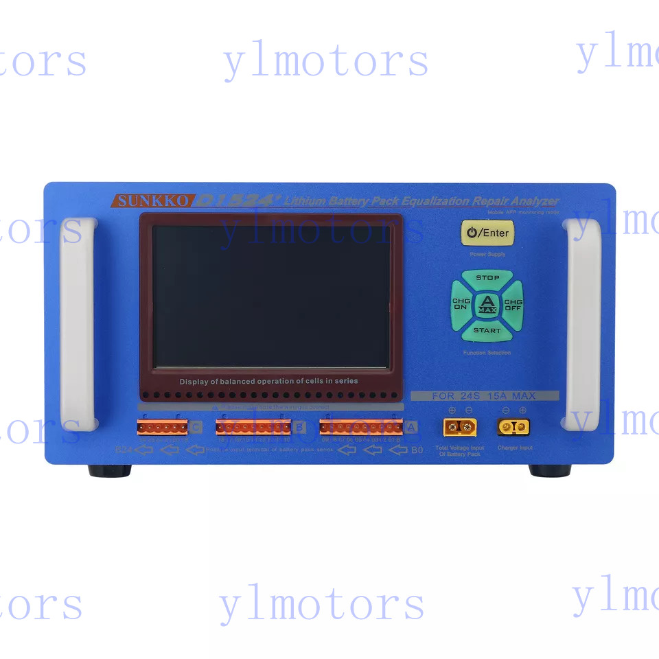 For SUNKKO D1524 Li Battery Equalizer Analyzer 5"Touch Support Bluetooth Control