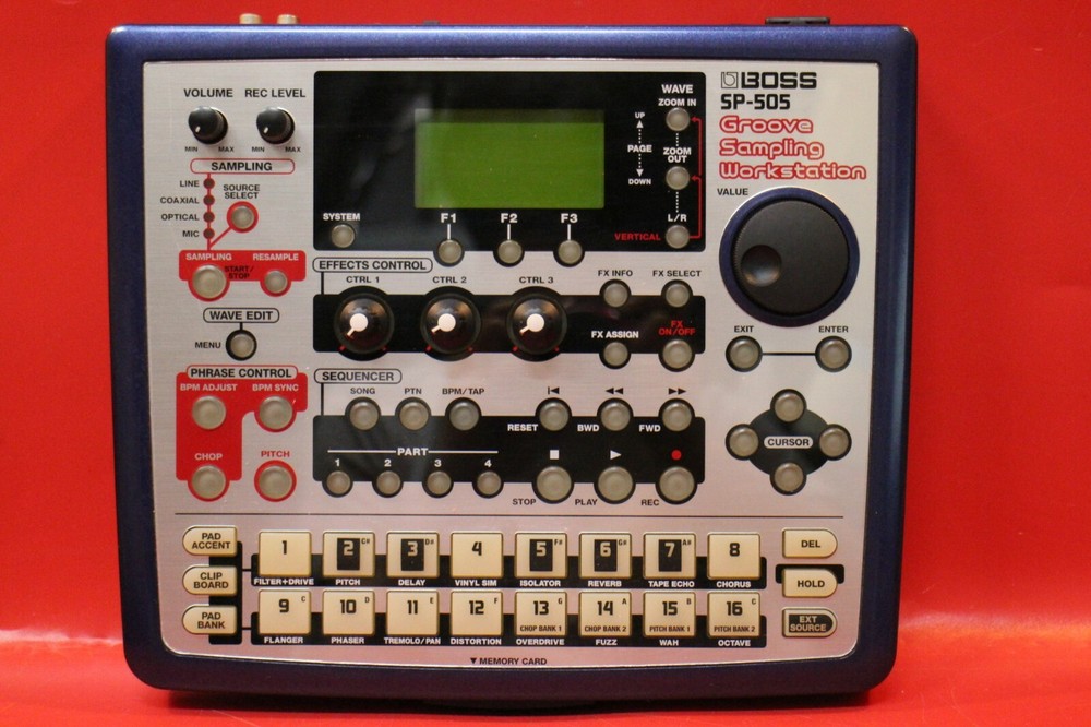 USED ROLAND SP-505 Portable Linear Wave Sampler SP 505 U1107 200925