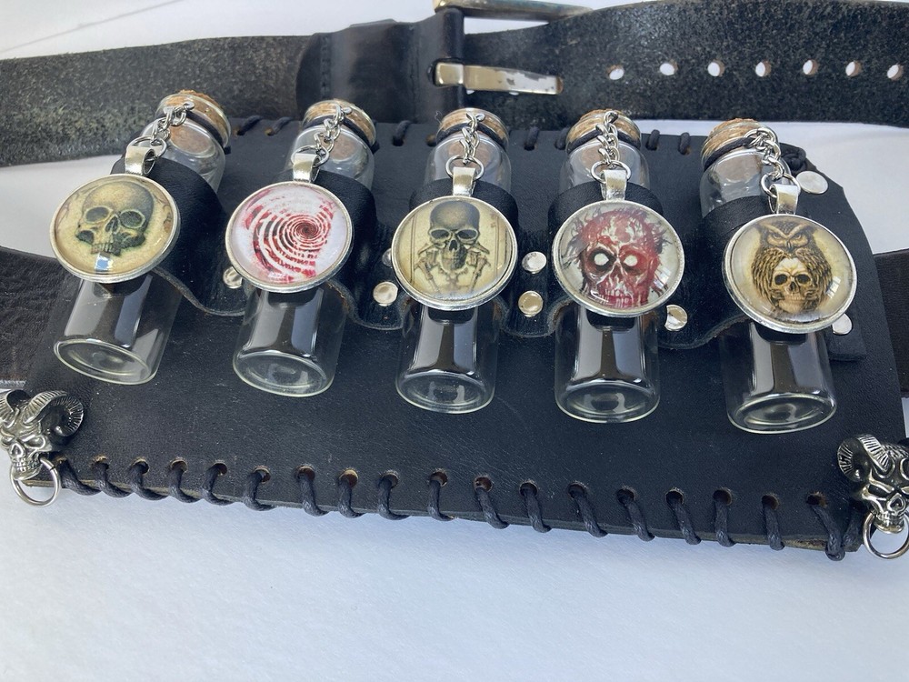 Necromancer Potion Bottle Belt