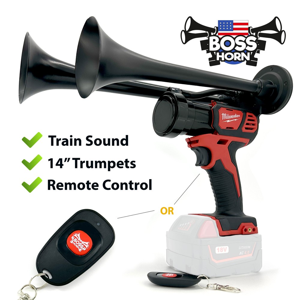 Milwaukee Train Horn + Remote