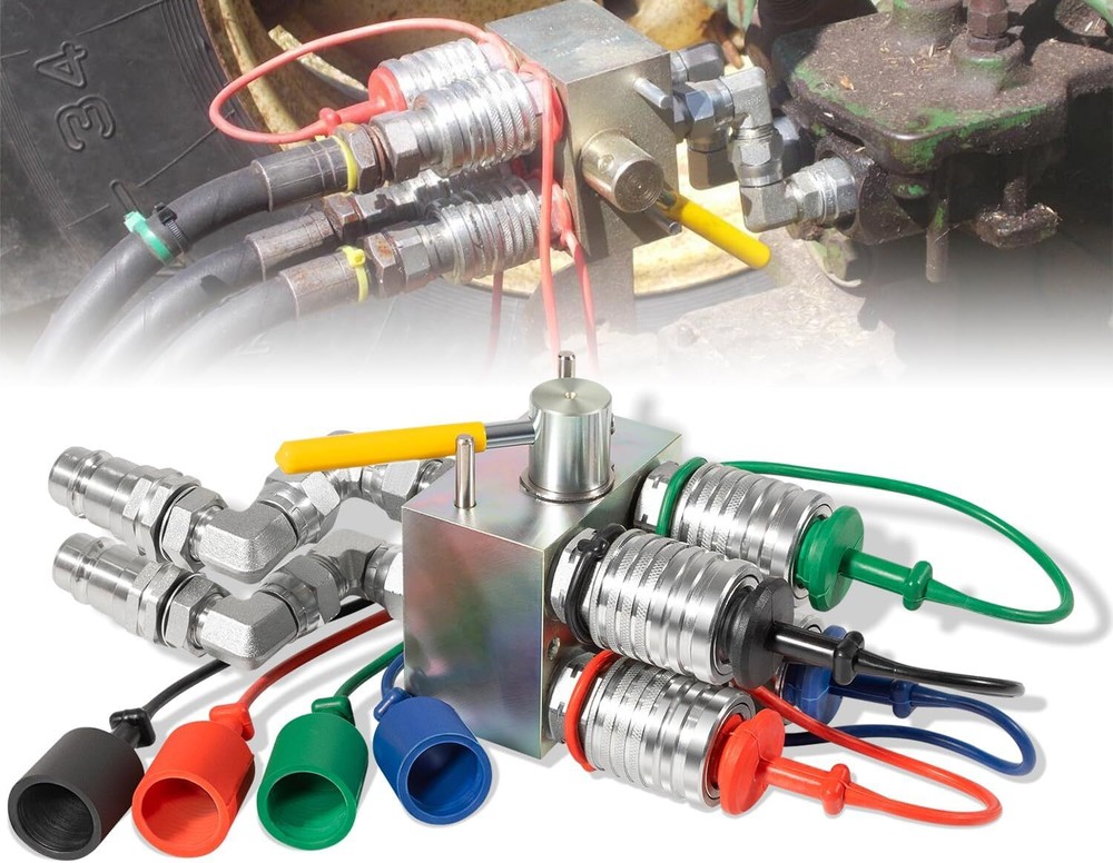 Manual Hydraulic Multiplier, SCV Splitter/Diverter Valve ,3000 PSI Max Pressure