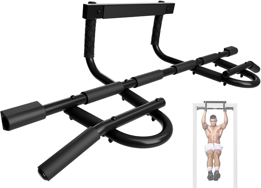 Heavy Duty Wall Mounted Pull up Bar, over Door Pull up Bar for Doorway, Multi Gr