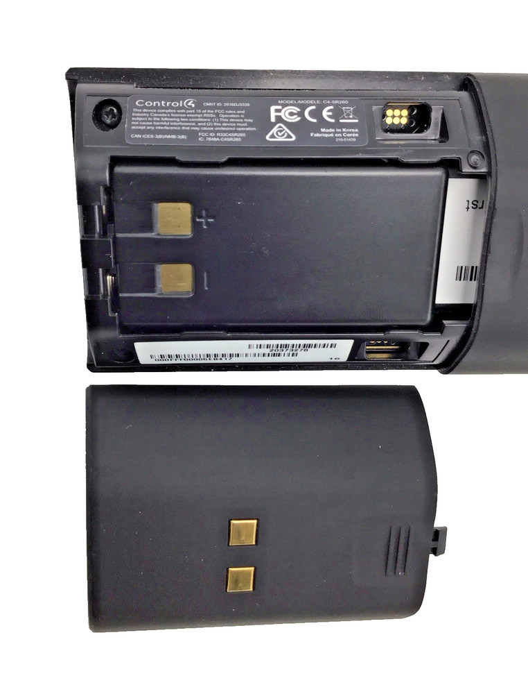 Control4 C4-SR260 Remote Control - Rechargable Version NEW SCREEN