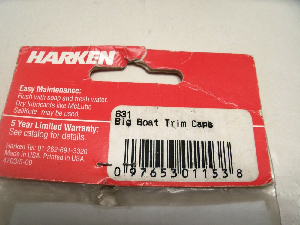 HARKEN BIG BOAT TRIM CAPS 631
