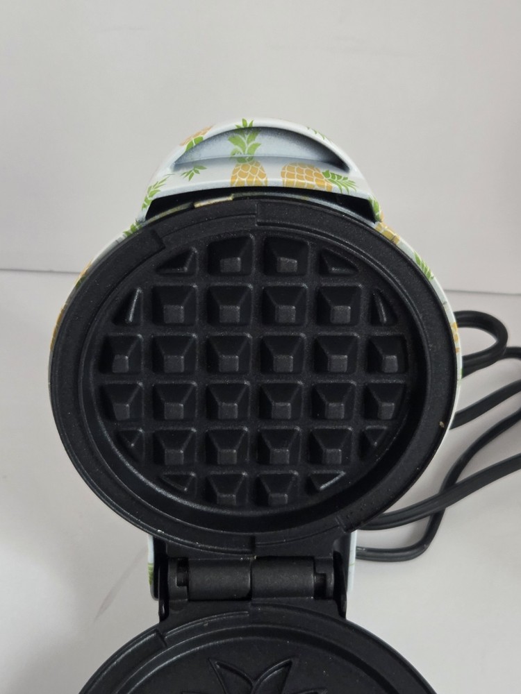 2 - DASH Pineapple & Ghost Mini 4" Waffle Maker Non-Stick Cooking Surface