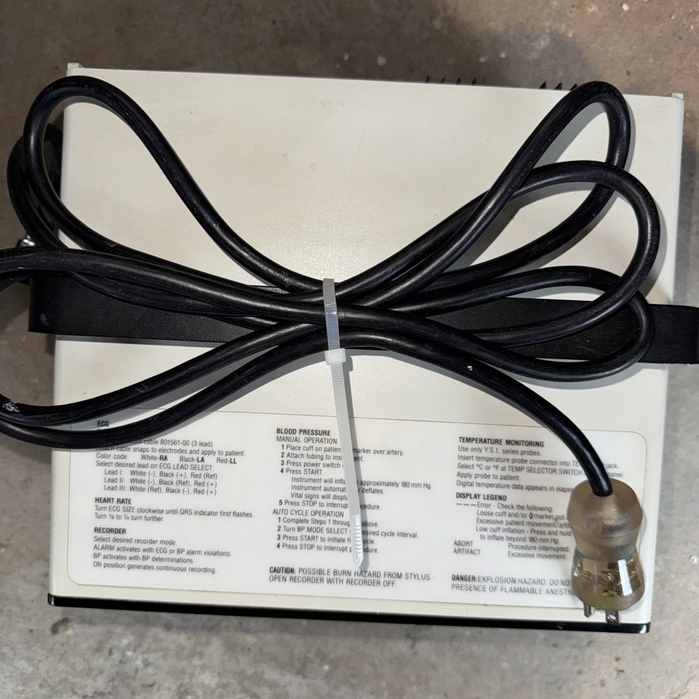 Physio Control VSM 2 Patient Monitor Tested