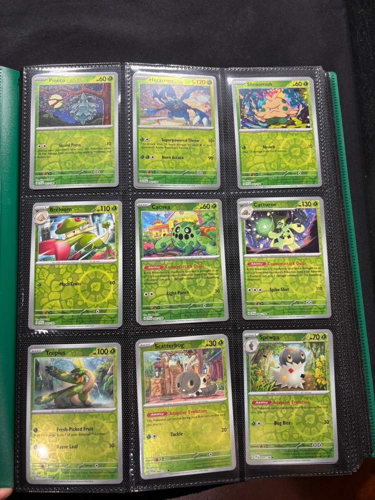Pokemon SV Base Non-holo, Reverse, and Holo Master set - READ DESCRIPTION