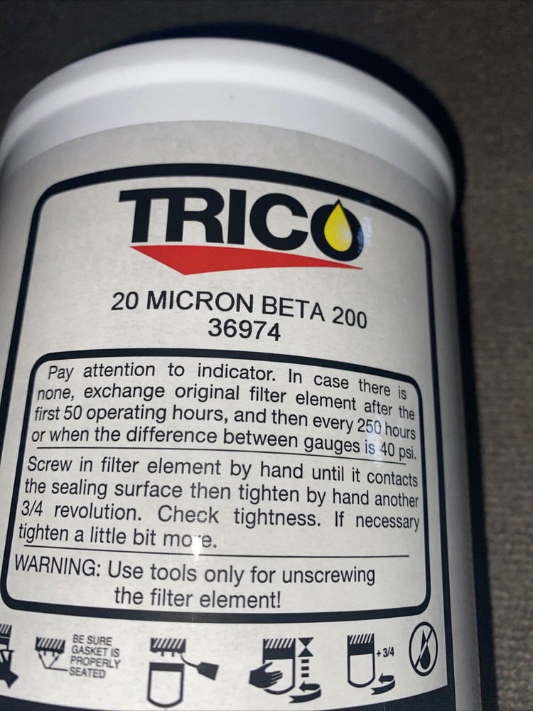 Trico Filter 20 Micron Beta 200, 36974