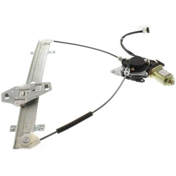 Front, Driver Side Power Window Regulator, With Motor - Coupe For 01-05 CIVIC
