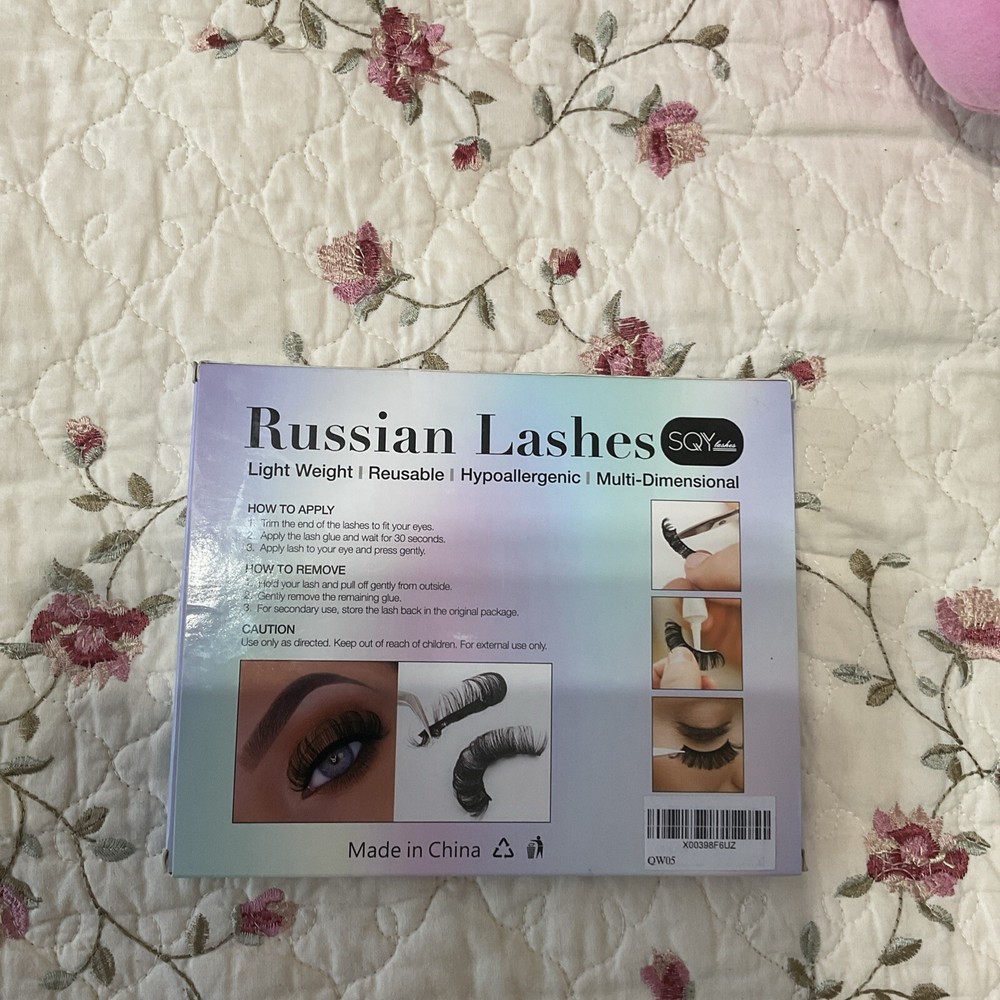 SQY Russian Lashes 10 Pair