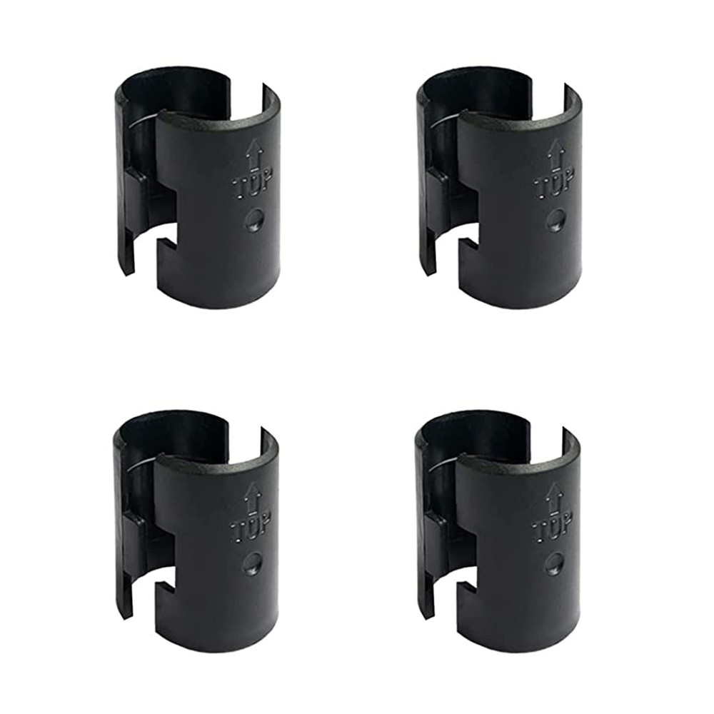 Wire Shelf Clips Shelving Sleeves - 8 Pack Lock for 1" 8Pack