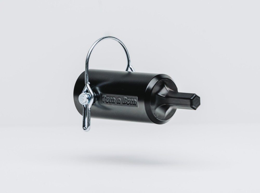 TurnNBurn landing gear drill adapter for trailers
