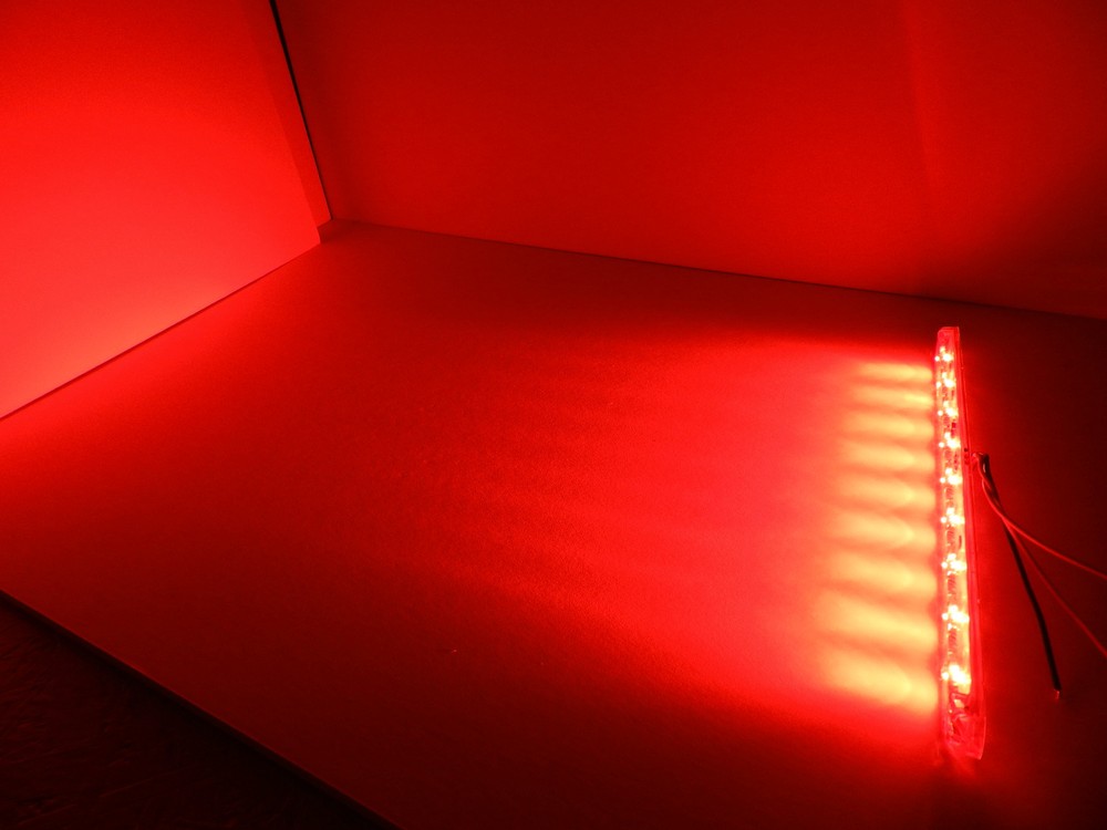 Two Red Optronics Ultrathin LED Truck Trailer Stop Tail Turn Submersible RV