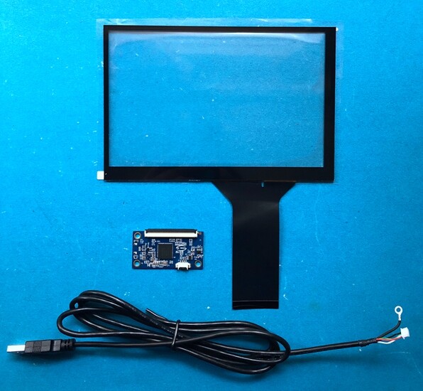 7" Capacitive Touch Screen USB Controller for 1280x800 B070EW01 HSD070PWF3 LCD