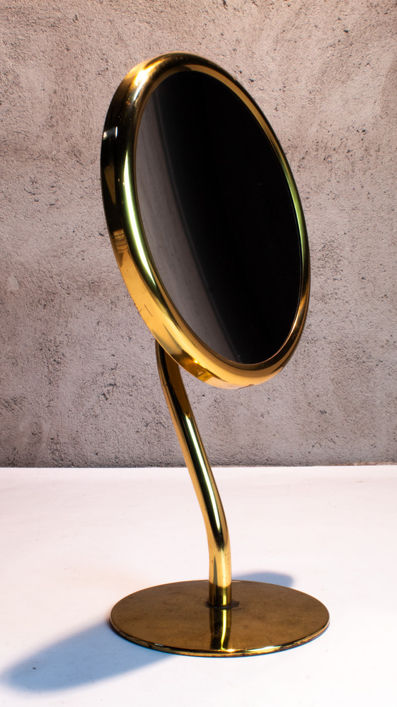 Vintage Vanity Mirror on Stand