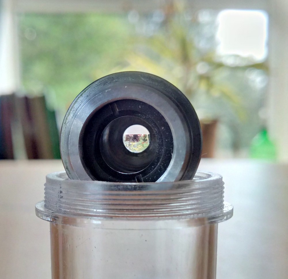 Beck X10 / .17 N.A. Microscope Objective + Plastic Case