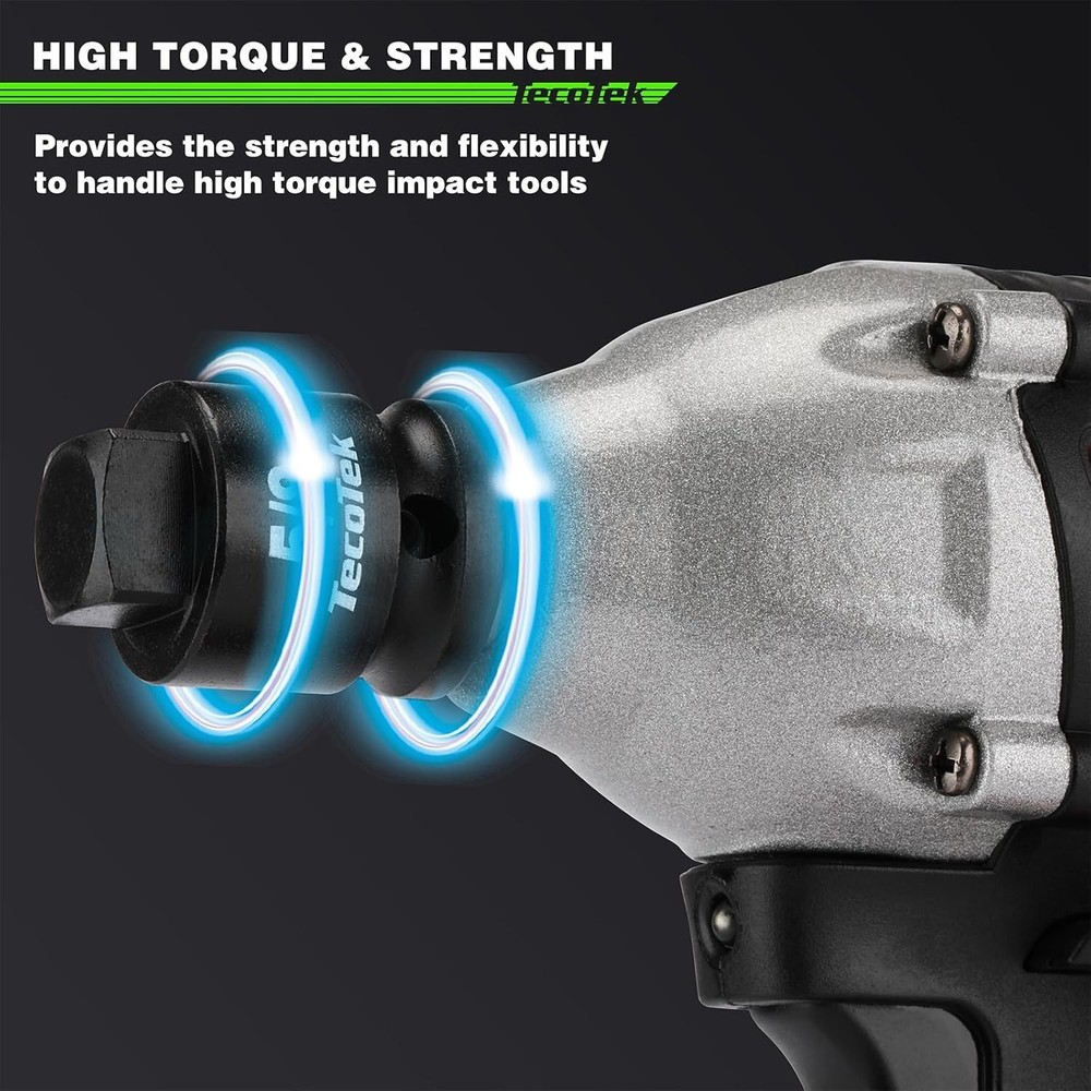 1/2" Drive Pipe Plug Socket Set, Square Drive Socket, 10-Piece, SAE, 4 Point...