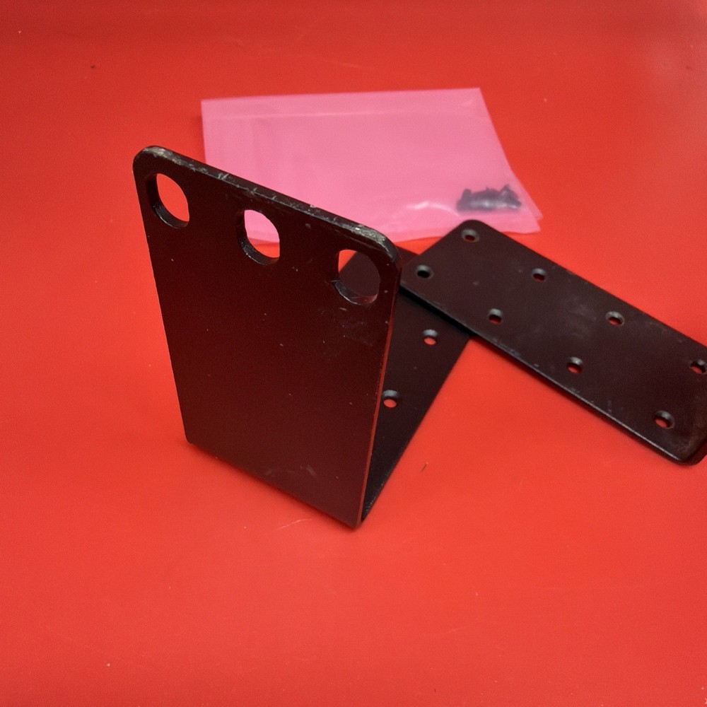 1U Rack Mount Ears Black 3” Width Each