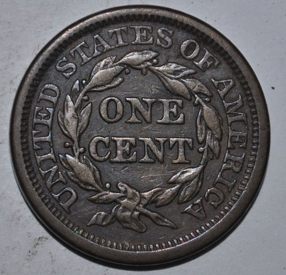 1845 Large Cent {{{6913