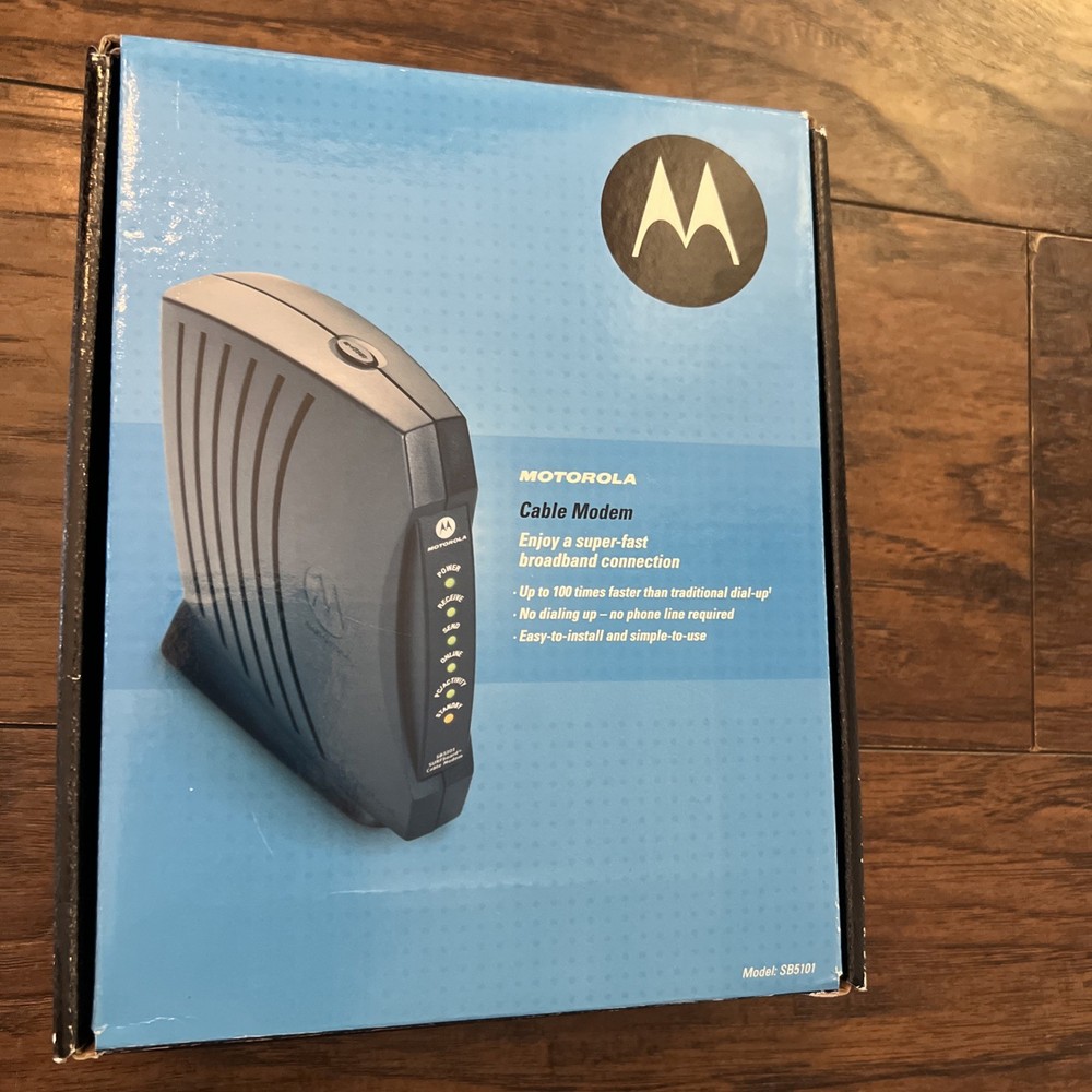 NEW Motorola Cable Modem Model SB5101