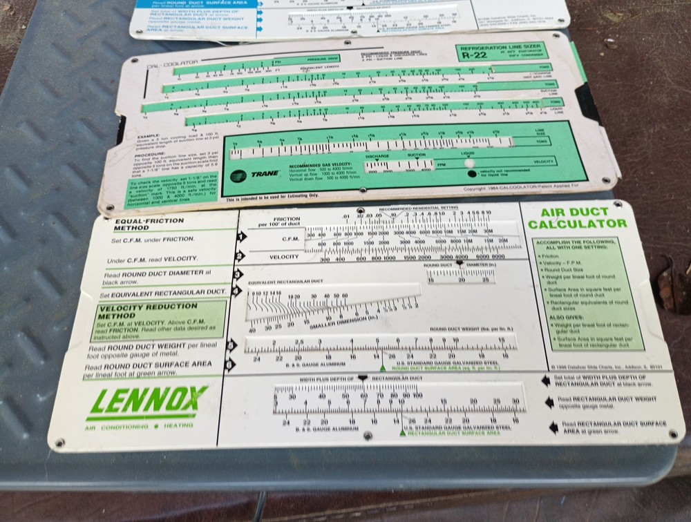 Vintage Slide Calculators