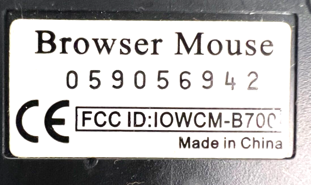 BROWER MOUSE PS/2 STANDARD 2 BUTTON SCROLLING WIRED MOUSE LOT OF 2