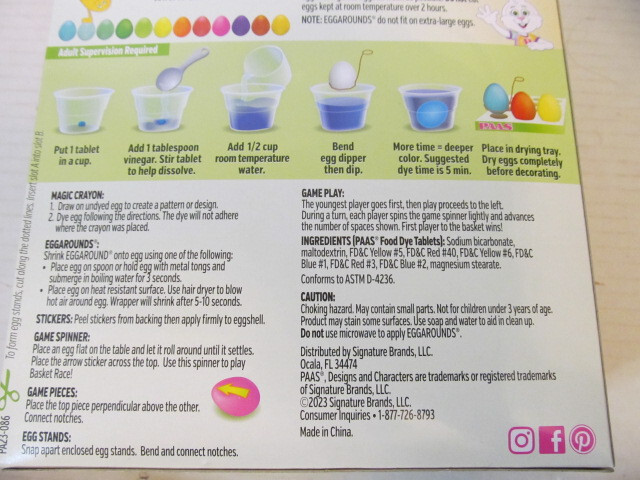 Paas Eggstravaganza Egg Decorating Kit, 149 Piece, Easter