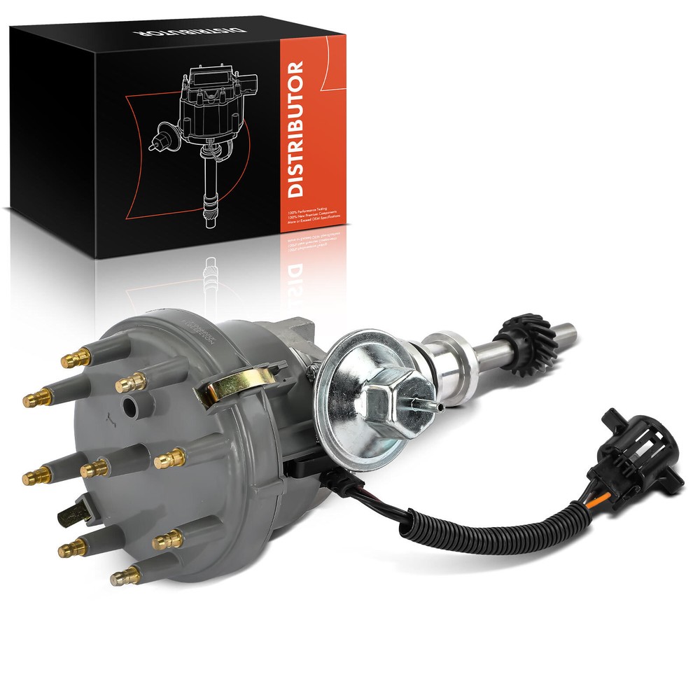 Ignition Distributor w/ Cap & Rotor for Ford Mustang Thunderbird Lincoln Mercury