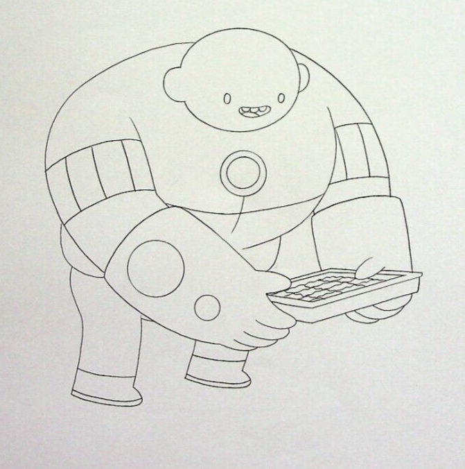 Bravest Warriors 2014 Hand Drawn Production Pencil Frederator Studios #WW