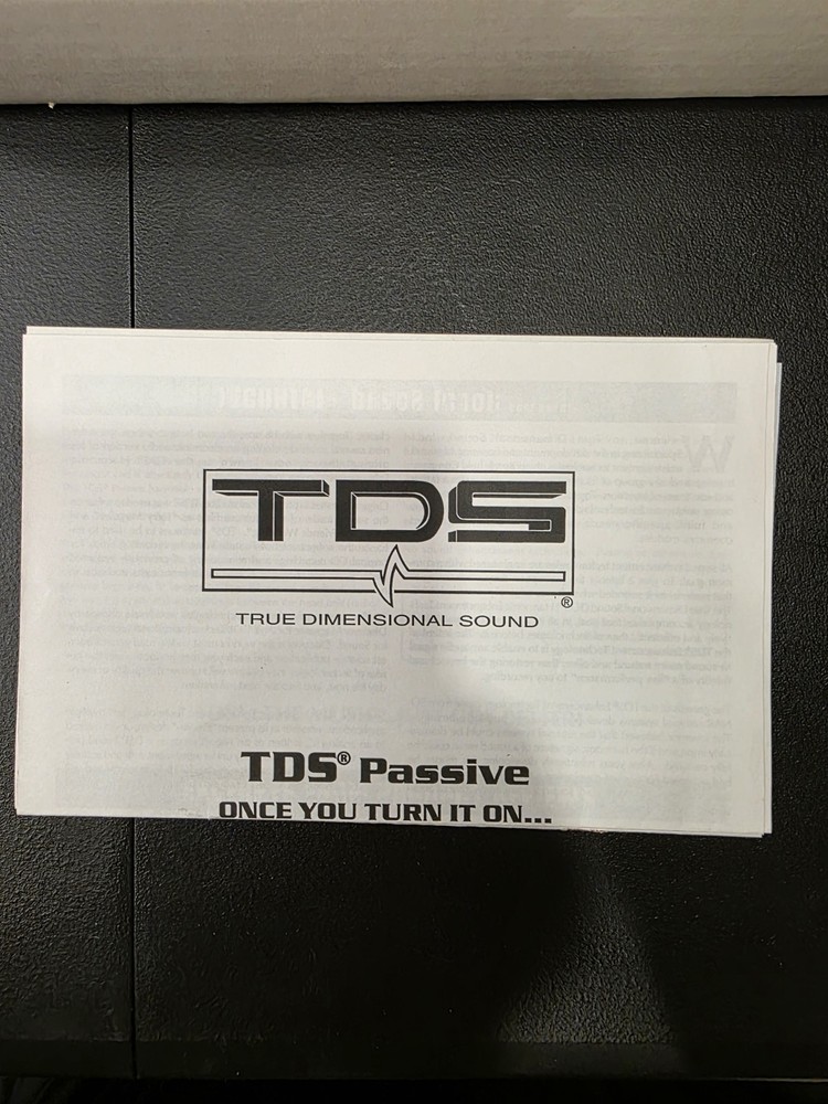 TDS PASSIVE SOUND PROCESSOR
