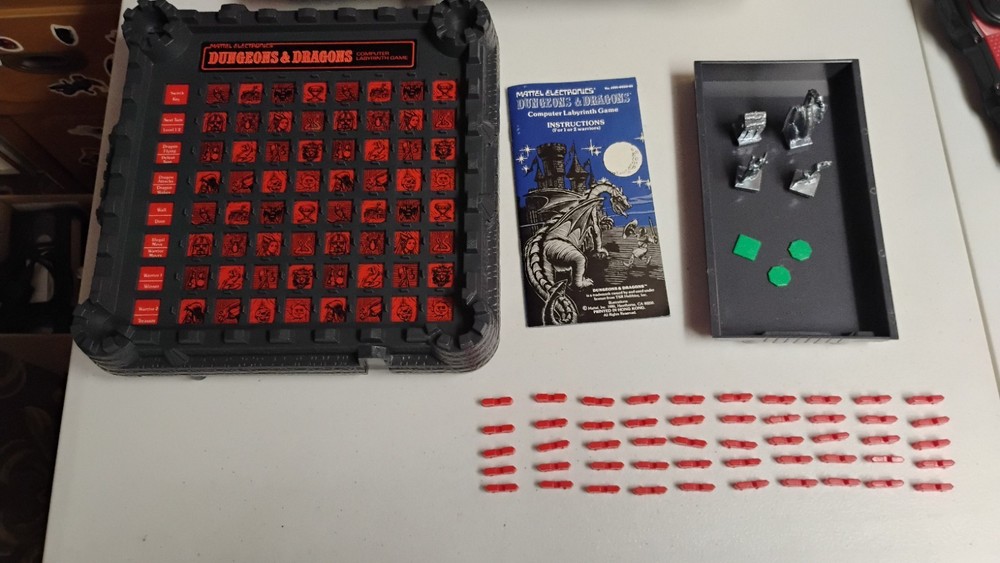 Dungeons And Dragons Computer Labyrinth Game Matel