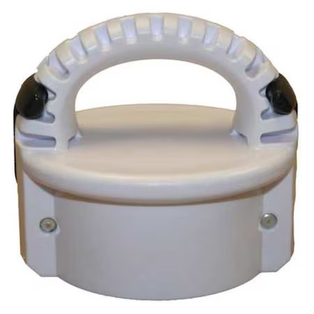 4" Female Coupler Dust Cap With Handle, Sbf-4Fg