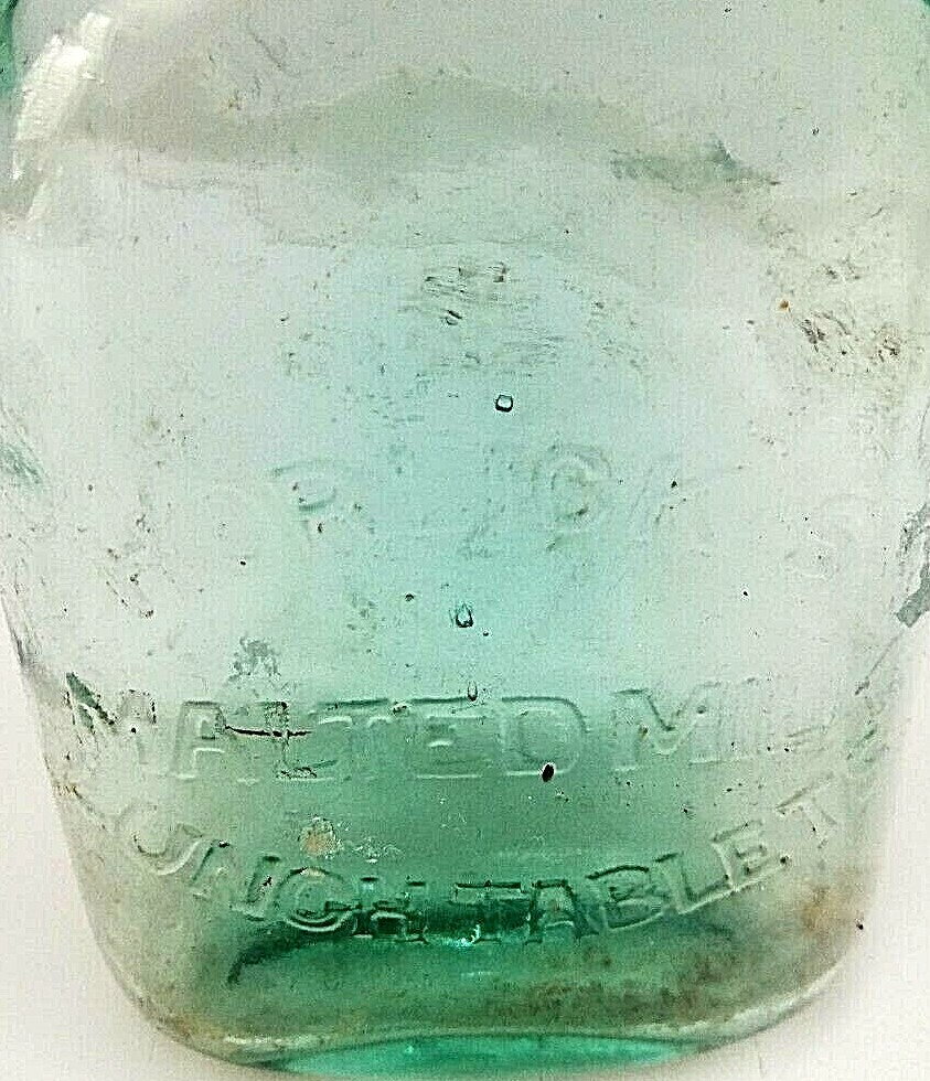 VINTAGE HORLICK'S BOTTLES X2