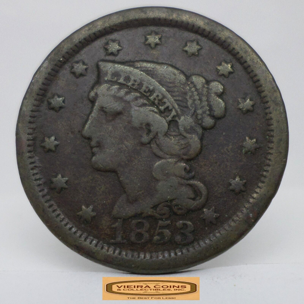 1853 Large Cent - #C42284NQ
