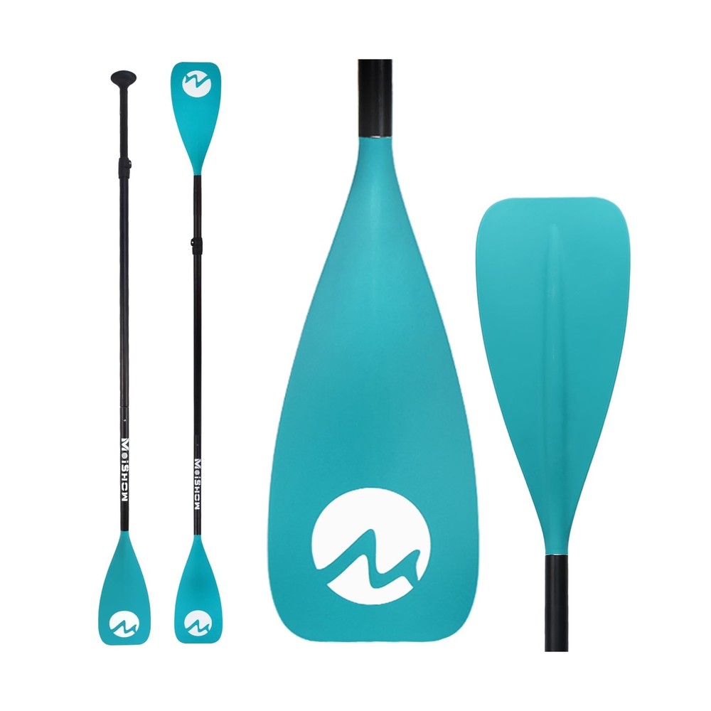 SUP Paddle Board Paddle - Adjustable Paddleboard Paddle Oar 4-Piece Floating ...