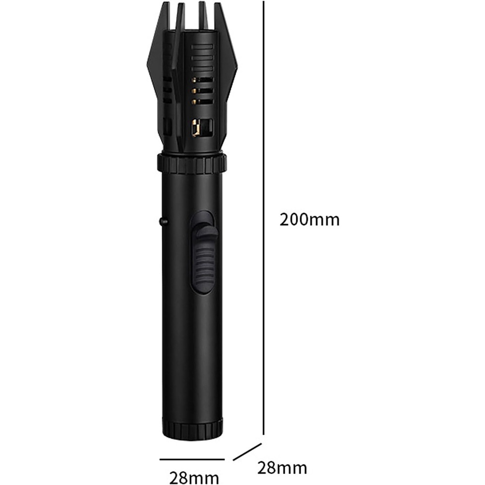 1X Jet Flame Lighter Refillable Storm Lighter Long Stick Lighter Windproof