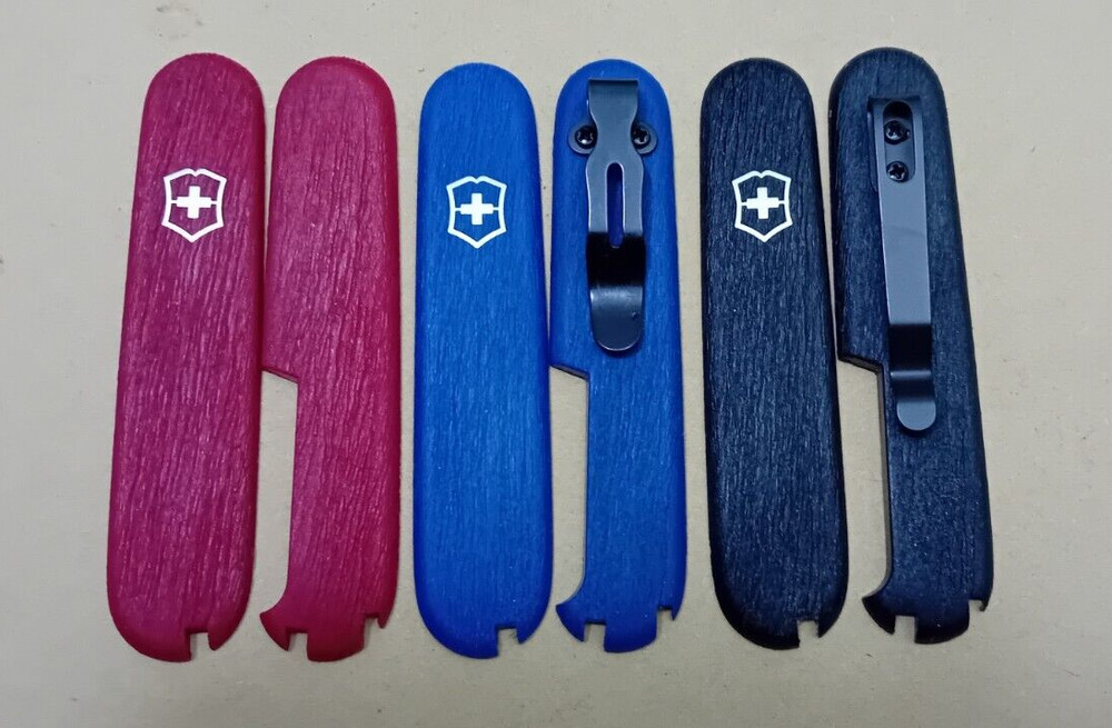 Modded Deep Grain 91mm Victorinox Scales