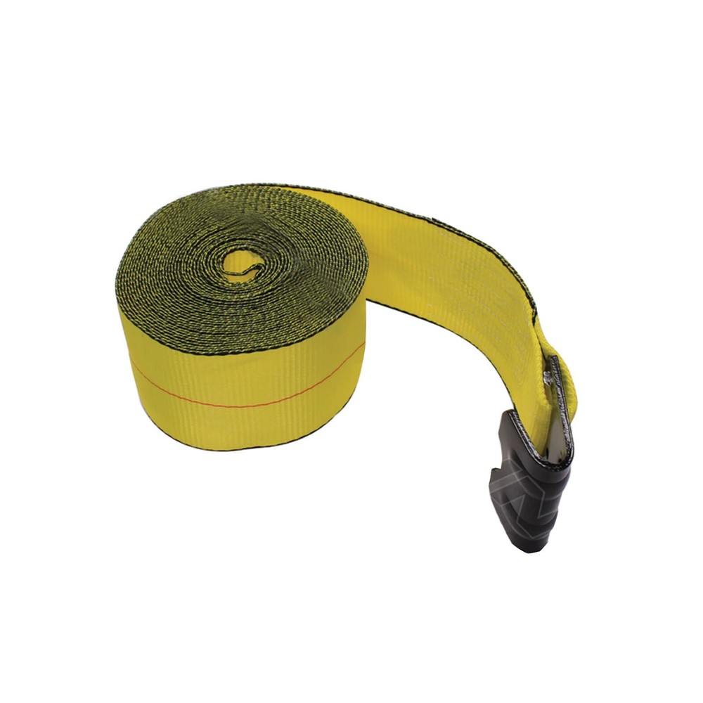 Flat Hook Winch Strap 4in X 35FT   573.D435FH