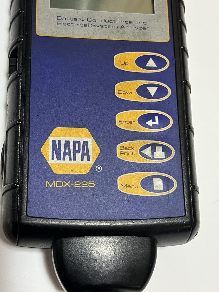 Napa Midtronix MD-225 Battery Conductance Electrical System Analyzer Load Tester