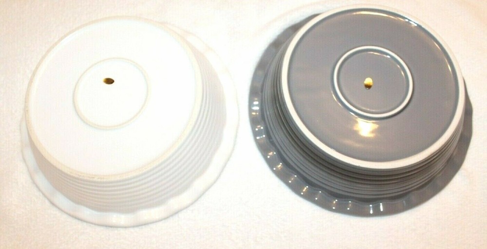 Parini Cookware Glazed Non-Stick Stoneware Ceramic Bakeware Pie Dish set