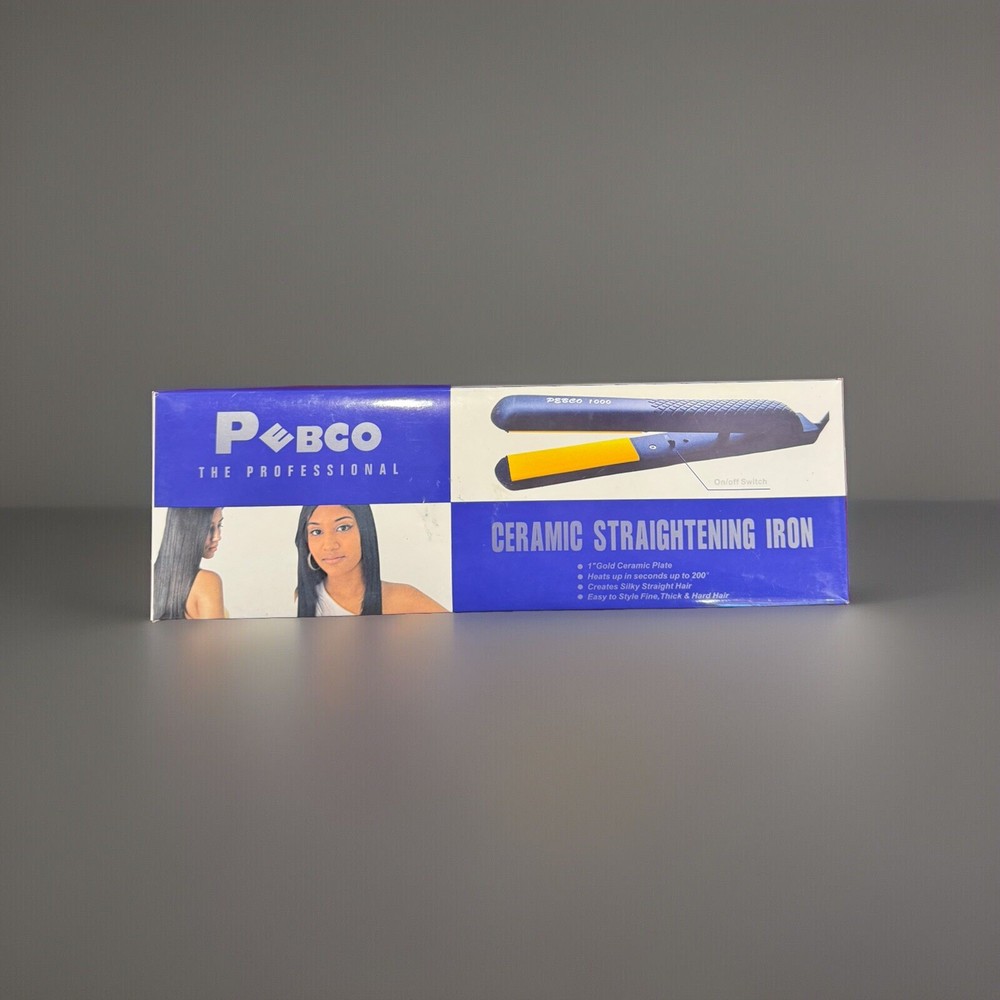 Pebco the professional ceramic straightening iron Model PSI 1000