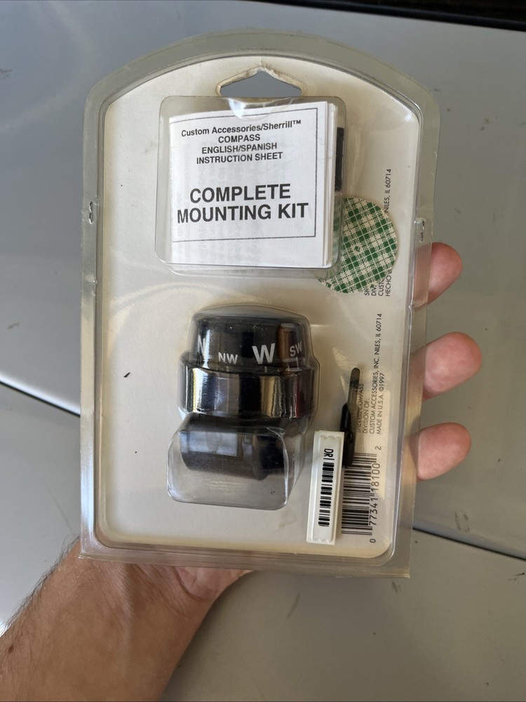 Sherrill Auto & RV COMPASS Windshield & Dashmount Model 18104 SEALED