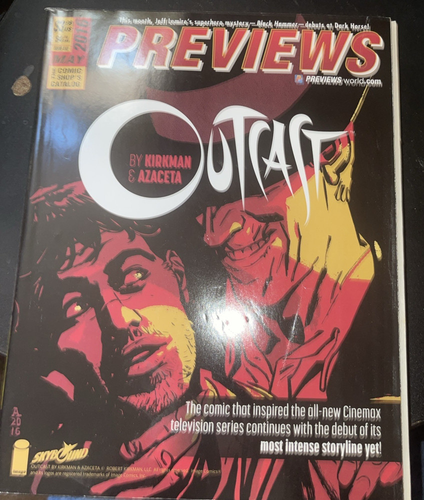 PREVEIWA COMIC CATALOG MAY 2016 ISSUE 332