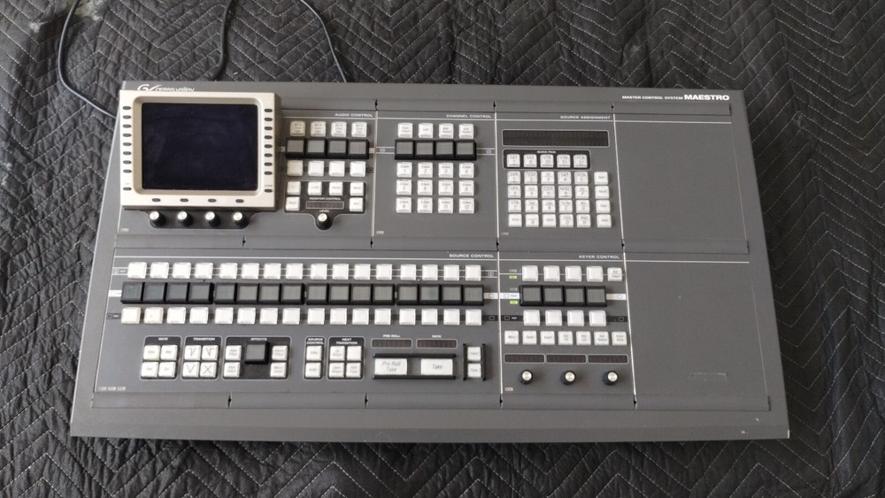 Grass Valley Group MAESTRO Video Production Center Master Control System Panel