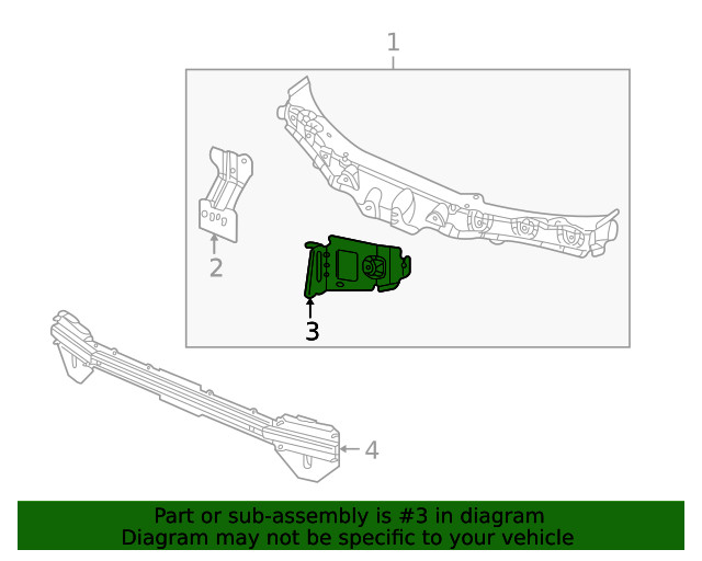 Genuine GM Side Panel 22685990
